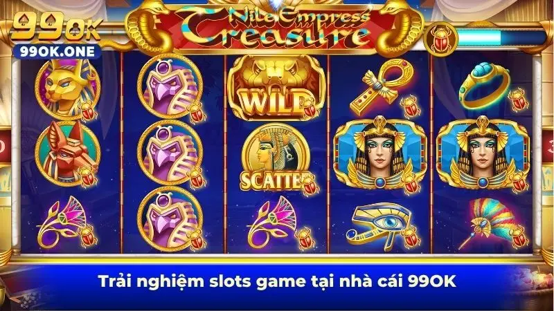 Trải nghiệm slots game tại nhà cái 99OK